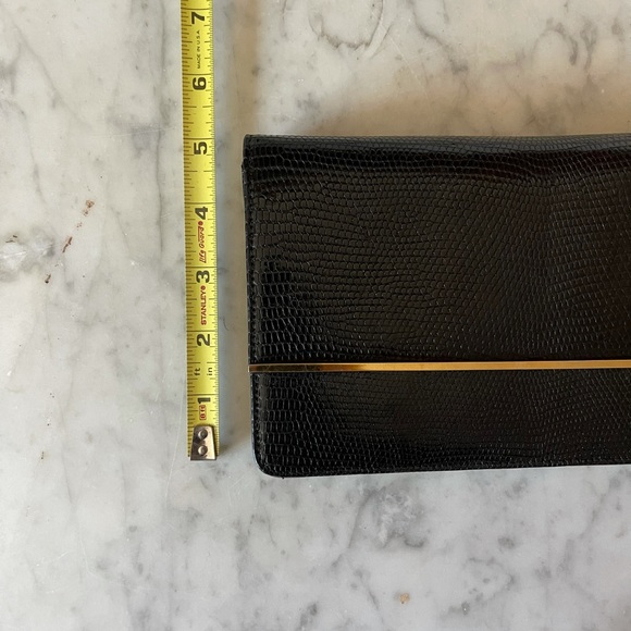 Suarez New York Lizard Black Clutch - Picture 11 of 11